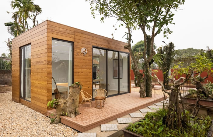 The influence of four factors on the price of assembled houses