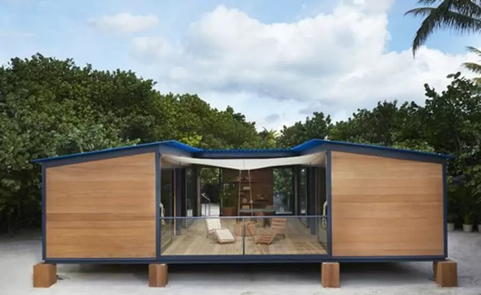 Beautiful container, new coastal design.