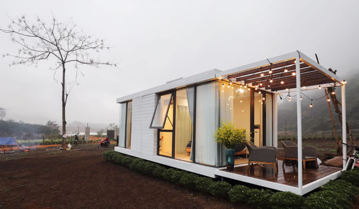 Surprised that the decorated house was “flawless”, it was completed in seventeen days.